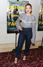 FLORENCE PUGH and SARAYA BEVIS at Fighting with My Family Tastemaker Screening in Los Angeles 02/20/2019