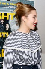 FLORENCE PUGH and SARAYA BEVIS at Fighting with My Family Tastemaker Screening in Los Angeles 02/20/2019
