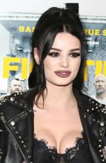 FLORENCE PUGH and SARAYA BEVIS at Fighting with My Family Tastemaker Screening in Los Angeles 02/20/2019