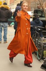 FLORENCE PUGH Arrives at Build Series in New York 02/11/2019