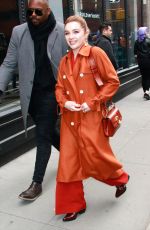 FLORENCE PUGH Arrives at Build Series in New York 02/11/2019