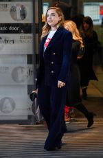 FLORENCE PUGH at BBC Radio Studios in London 02/25/2019