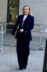 FLORENCE PUGH at BBC Radio Studios in London 02/25/2019