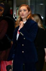 FLORENCE PUGH at BBC Radio Studios in London 02/25/2019