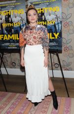 FLORENCE PUGH at Fighting with My Family Special Screening in New york 02/11/2019