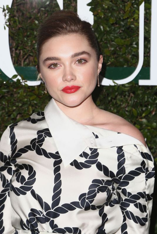 FLORENCE PUGH at Teen Vogue Young Hollywood Party in Los Angeles 02/15/2019