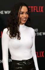 FRANCES AATERNIR at The Boy Who Harnessed the Wind Screening in London 02/19/2019