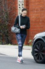 GAL GADOT Out and About in Los Angeles 02/17/2019