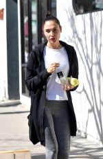 GAL GADOT Out at Farmers Market in Los Angeles 02/24/2019