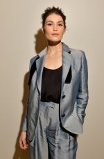 GEMMA ARTERTON at Giorgio Armani Show at Milan Fashion Week 02/23/2019