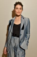 GEMMA ARTERTON at Giorgio Armani Show at Milan Fashion Week 02/23/2019