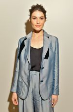 GEMMA ARTERTON at Giorgio Armani Show at Milan Fashion Week 02/23/2019
