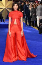 GEMMA CHAN at Captain Marvel Premiere in London 02/27/2019