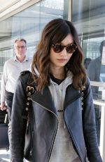 GEMMA CHAN at Heathrow Airport in Los Angeles 02/26/2019