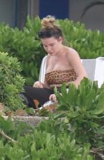 GEORGIA KOUSOULOU in Bikini on Vacation in Mexico 02/05/2019