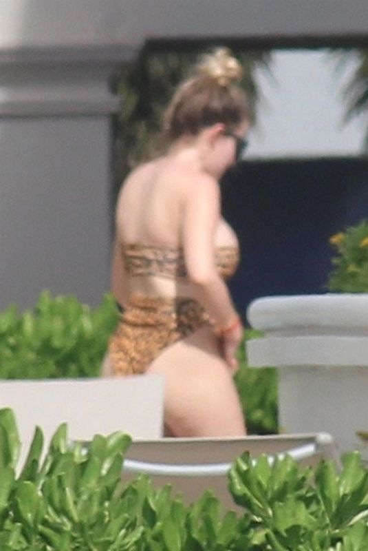 GEORGIA KOUSOULOU in Bikini on Vacation in Mexico 02/05/2019