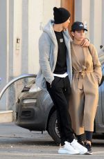 GEORGINA RODRIGUEZ and Cristiano Ronaldo Leaves a Church in Turin 01/29/2019