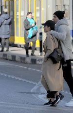 GEORGINA RODRIGUEZ and Cristiano Ronaldo Leaves a Church in Turin 01/29/2019