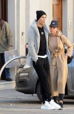 GEORGINA RODRIGUEZ and Cristiano Ronaldo Leaves a Church in Turin 01/29/2019
