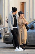 GEORGINA RODRIGUEZ and Cristiano Ronaldo Leaves a Church in Turin 01/29/2019
