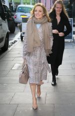 GERI HALLIWELL Arrives at Charlotte Street Hotel in London 01/31/2019