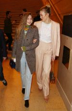 GIGI HADID and KARLIE KLOSS at Evian x Virgil Abloh Launch Party in Paris 02/25/2019