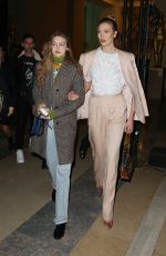 GIGI HADID and KARLIE KLOSS at Evian x Virgil Abloh Launch Party in Paris 02/25/2019