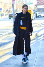 GIGI HADID at a School in New York 02/04/2019