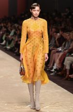 GIGI HADID at Fendi Runway Show at Milan Fashion Week 02/21/2019