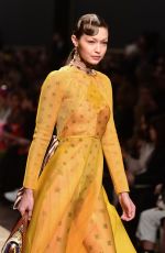 GIGI HADID at Fendi Runway Show at Milan Fashion Week 02/21/2019