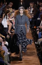 GIGI HADID at Michael Kors Runway Show at New York Fashion Week 02/13/2019
