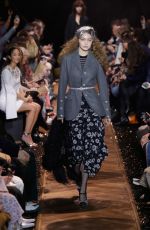 GIGI HADID at Michael Kors Runway Show at New York Fashion Week 02/13/2019