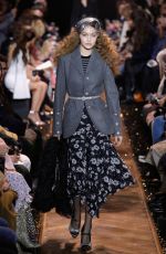 GIGI HADID at Michael Kors Runway Show at New York Fashion Week 02/13/2019