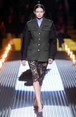 GIGI HADID at Prada Runway Show in Milan 02/21/2019