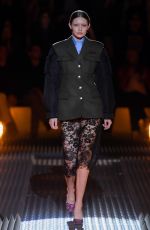 GIGI HADID at Prada Runway Show in Milan 02/21/2019