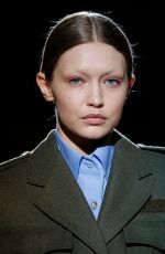 GIGI HADID at Prada Runway Show in Milan 02/21/2019