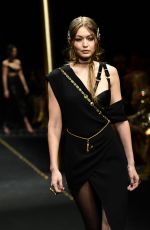 GIGI HADID at Versace Runway Show at MFW in Milan 02/22/2019