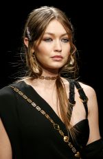 GIGI HADID at Versace Runway Show at MFW in Milan 02/22/2019