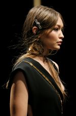 GIGI HADID at Versace Runway Show at MFW in Milan 02/22/2019
