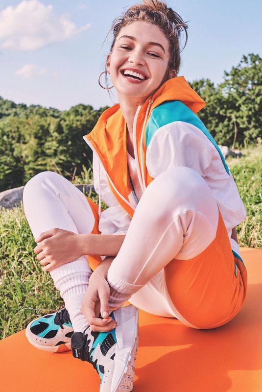 GIGI HADID for Reebok x Gigi 2019 Campaign