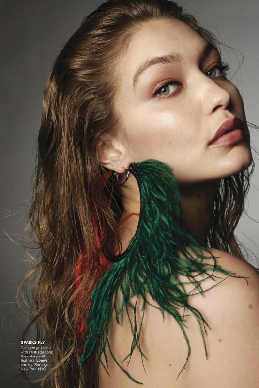 GIGI HADID for Vogue Magazine, March 2019 Issue