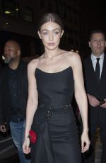 GIGI HADID Night Out in Paris 02/27/2019
