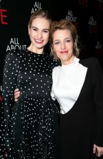 GILLIAN ANDERSON and LILY JAMES at All About Eve Premiere Party in London 02/12/2019