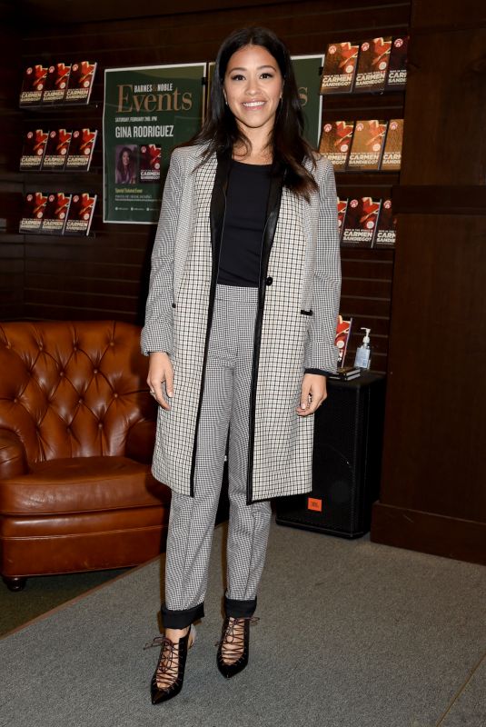 GINA RODRIGUEZ at Who in the World is Carmen Sandiego Book Signing in Los Angeles 02/02/2019