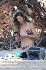 GISELE BUNDCHEN in Bikini at a Beach in Costa Rica 02/14/2019