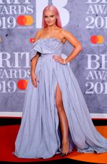 GRACE CHATTO at Brit Awards 2019 in London 02/20/2019
