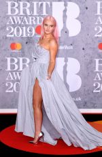 GRACE CHATTO at Brit Awards 2019 in London 02/20/2019