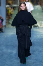 GRACE ELIZABETH at Carolina Herrera Runway Show in New york 02/11/2019