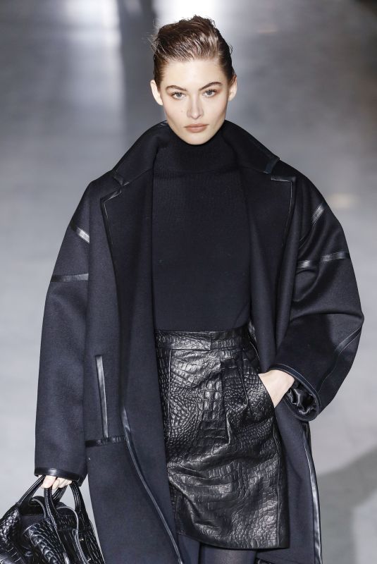 GRACE ELIZABETH at Max Mara Runway Show at Milan Fashion Week 02/21/2019