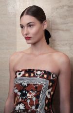 GRACE ELIZABETH at Oscar De La Renta Runway Show at New York Fashion Week 02/12/2019